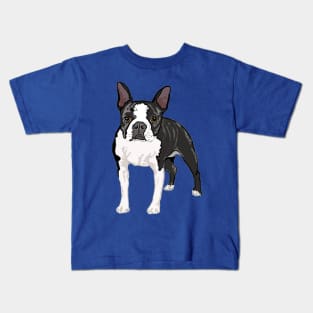 Boston Terrier Kids T-Shirt